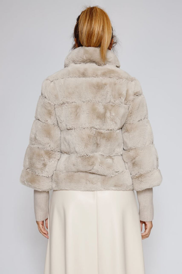 CHAQUETA FELINE.7002512-LATTE