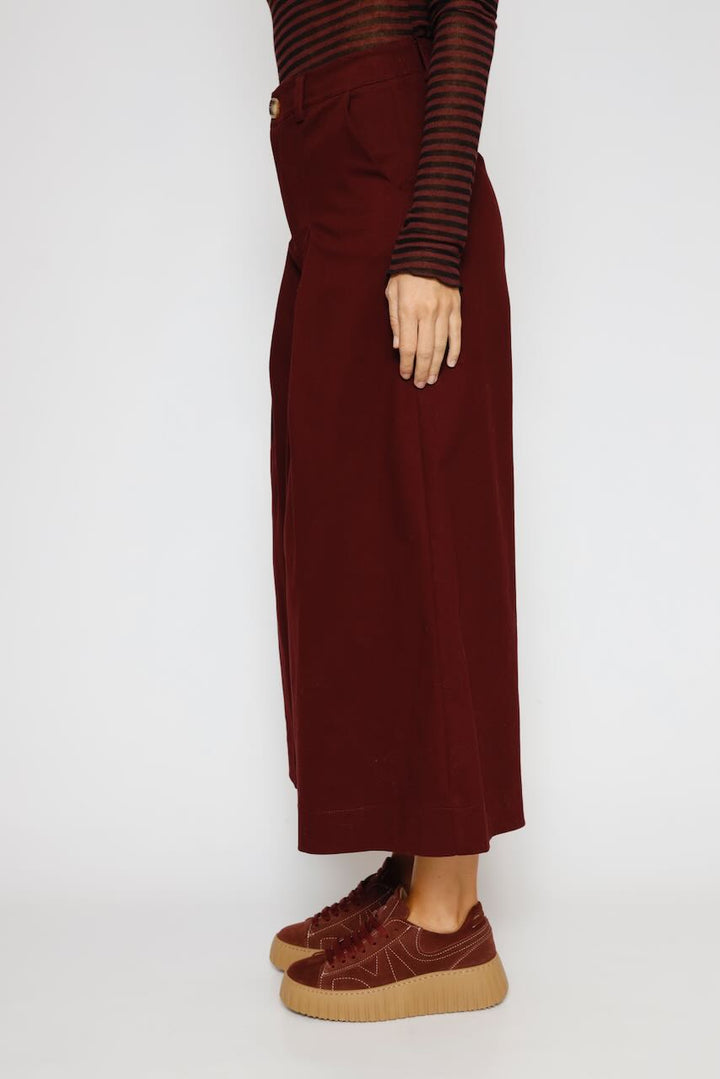 PANTALON A25OP203-BURDEOS