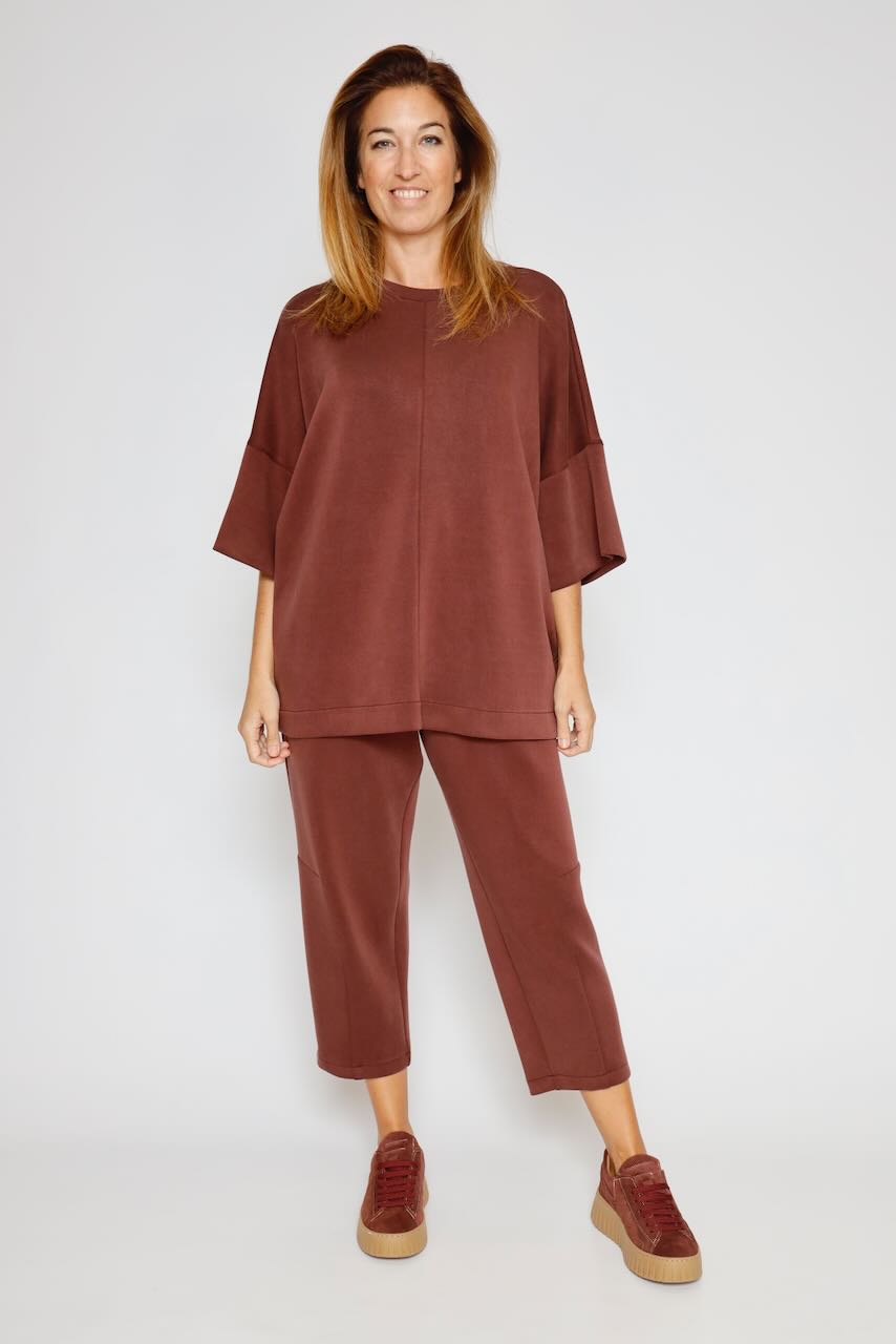 SUDADERA F140KAT-BURDEOS