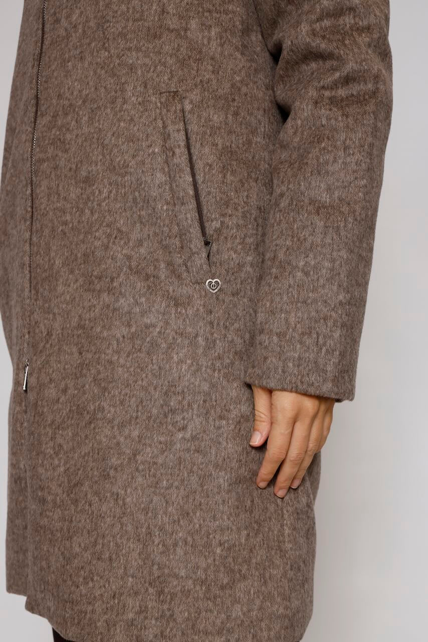 ABRIGO ACOLCHADO I8911P63-MARRON