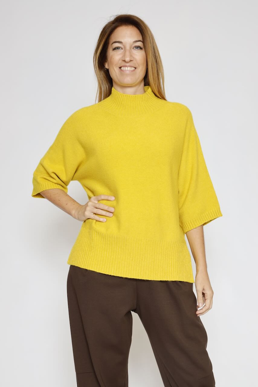 JERSEY MOSTAZA M3025867-MOSTAZA