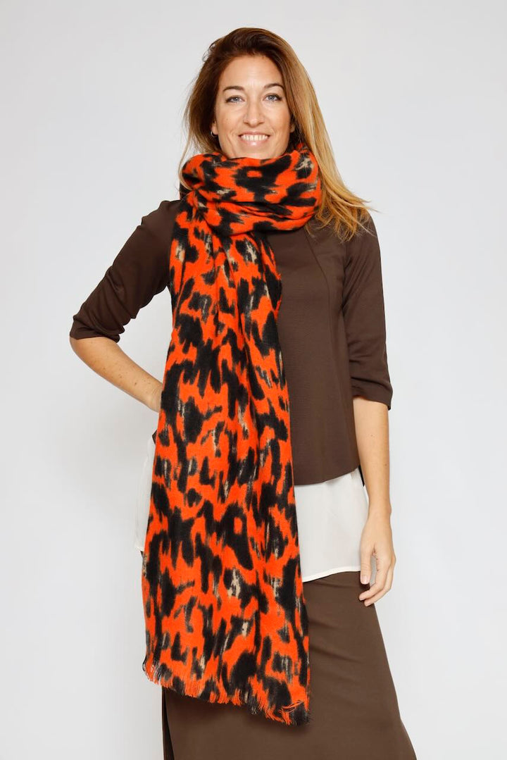 BUFANDA MALIN.7002512-NARANJA