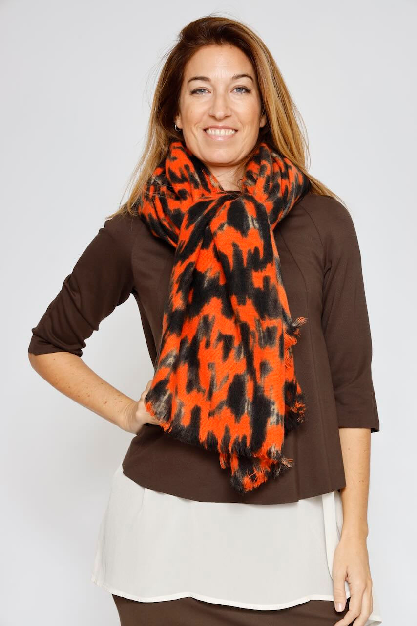 BUFANDA MALIN.7002512-NARANJA