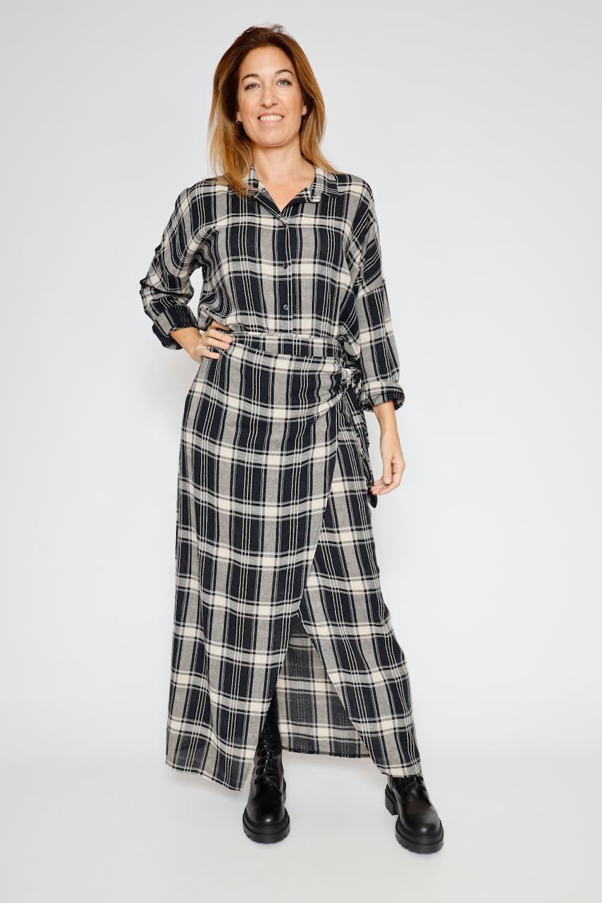 CAMISA I255114-AZUL/BEIGE