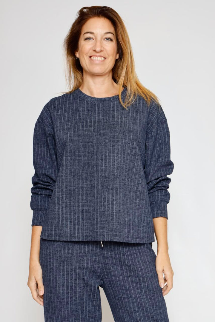 SUDADERA F0JWDLH000-MARINO