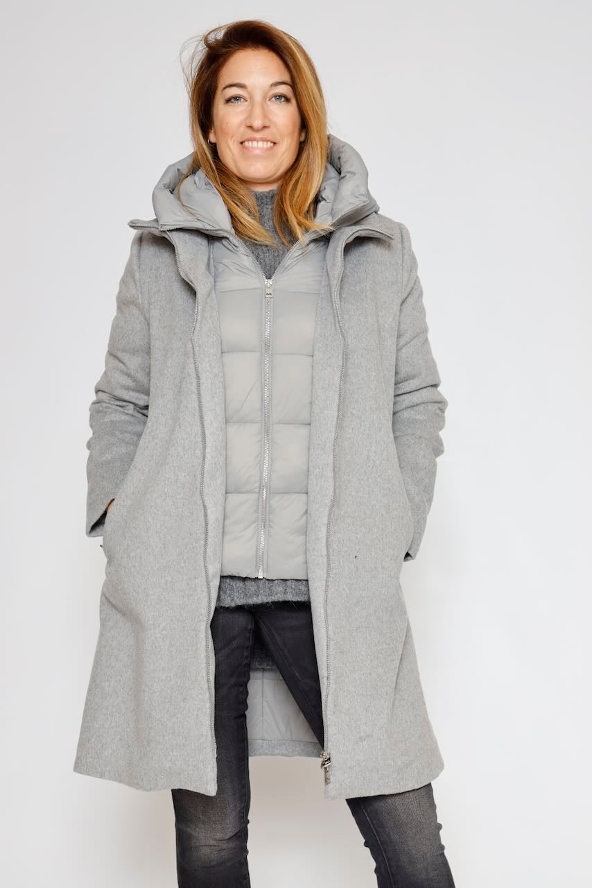 ABRIGO ACOLCHADO I8911P63-GRIS