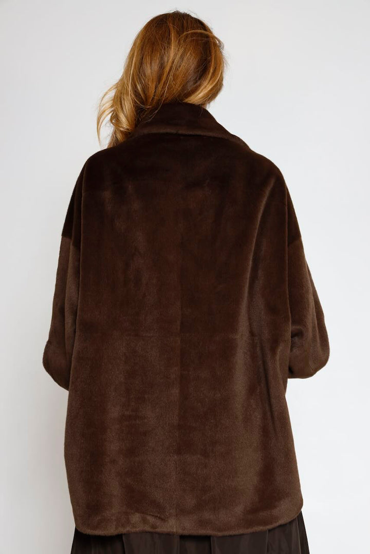 CHAQUETA CAPA BY09111-MARRON