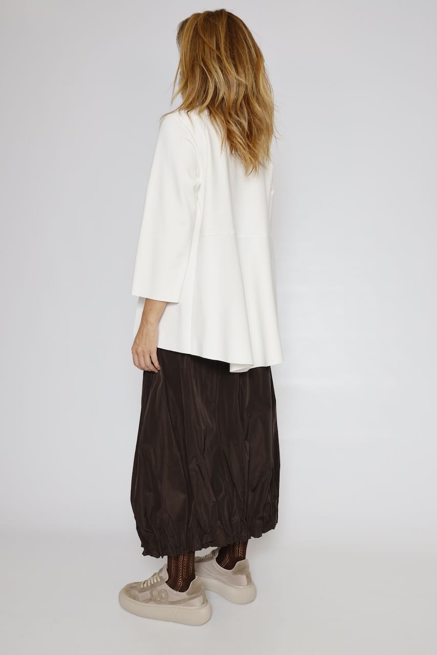 BLUSA ASIMÉTRICA 54-2147-BLANCO