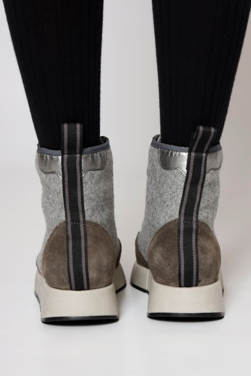 ZAPATILLA ABOTINADA 27076-GRIS