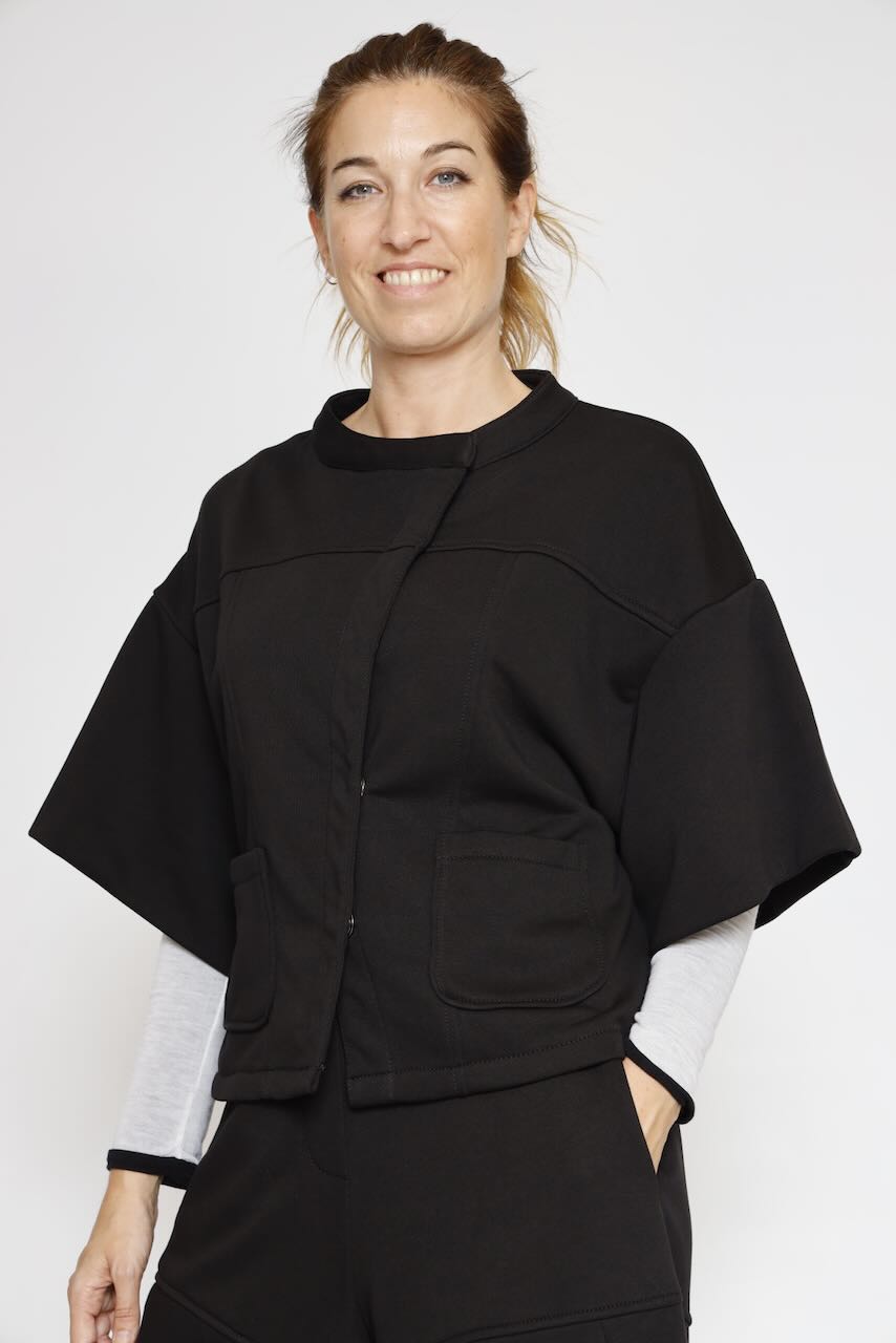 CHAQUETA A5YM1574-NEGRO