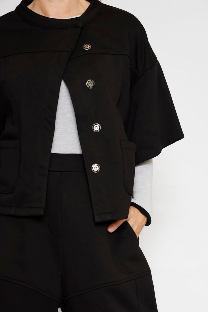 CHAQUETA A5YM1574-NEGRO