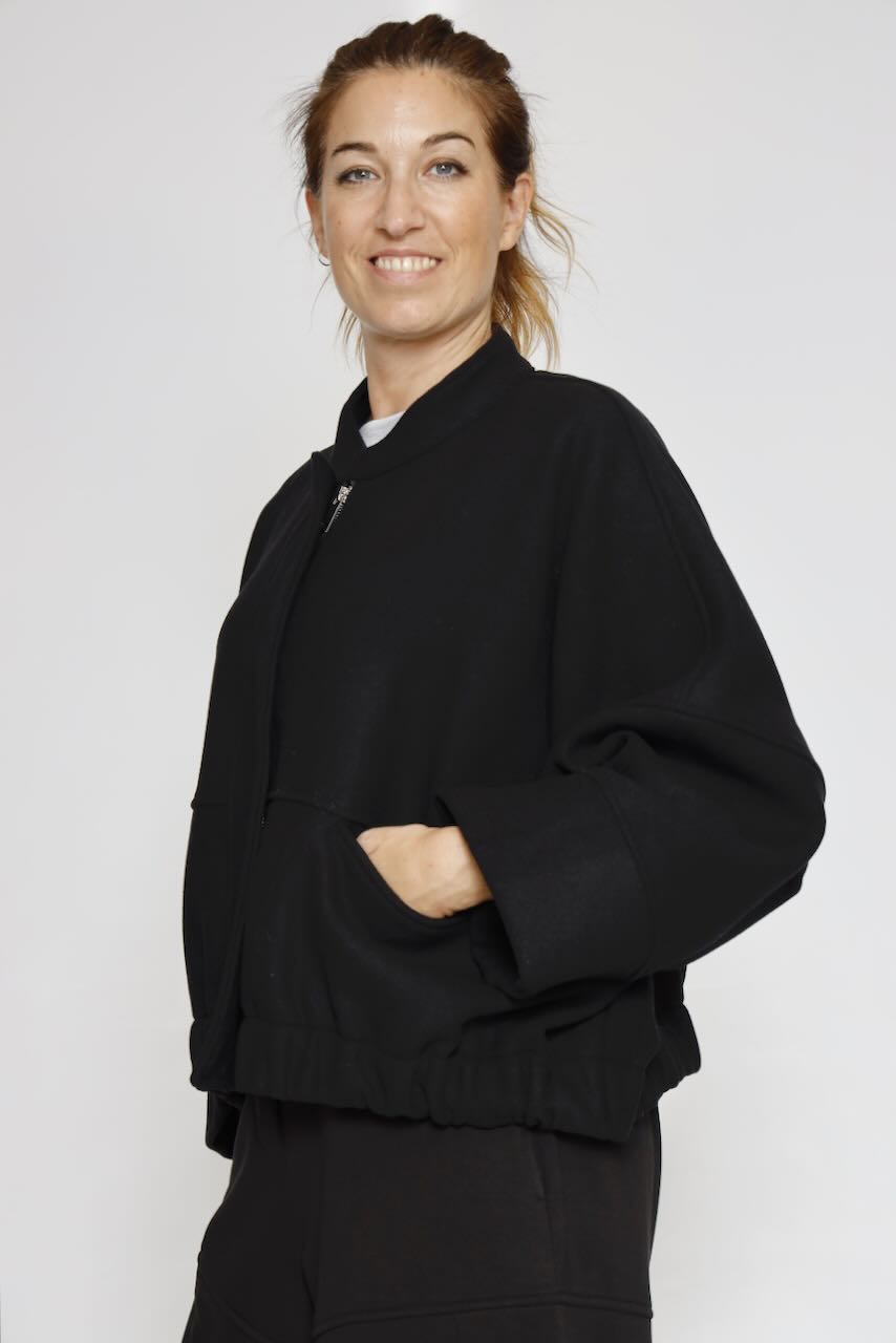 CHAQUETA A5YM1576-NEGRO