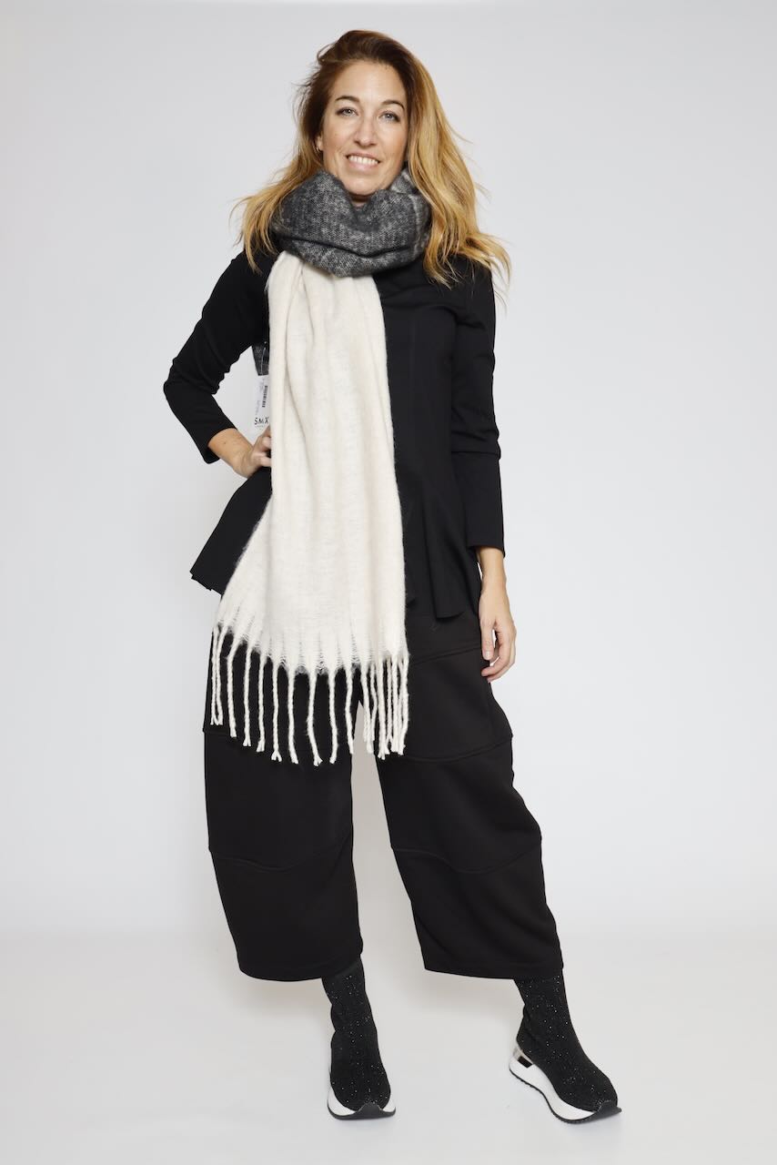 BUFANDA YF5773-NEGRO