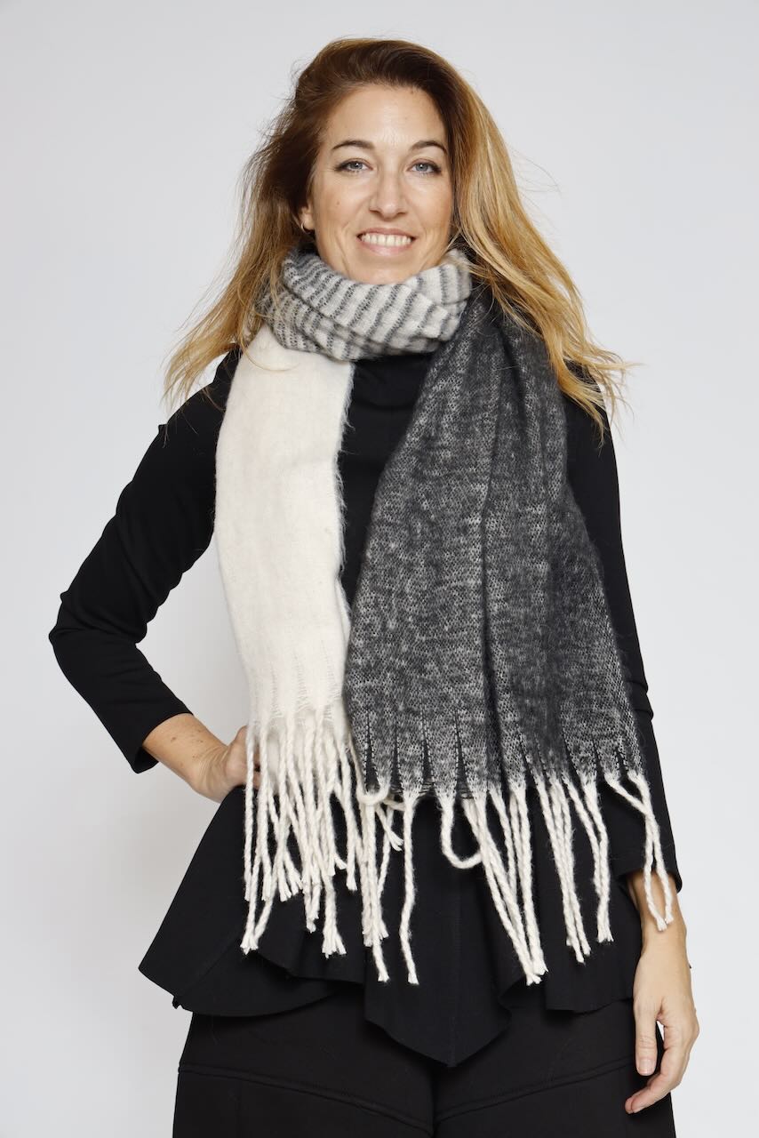 BUFANDA YF5773-NEGRO