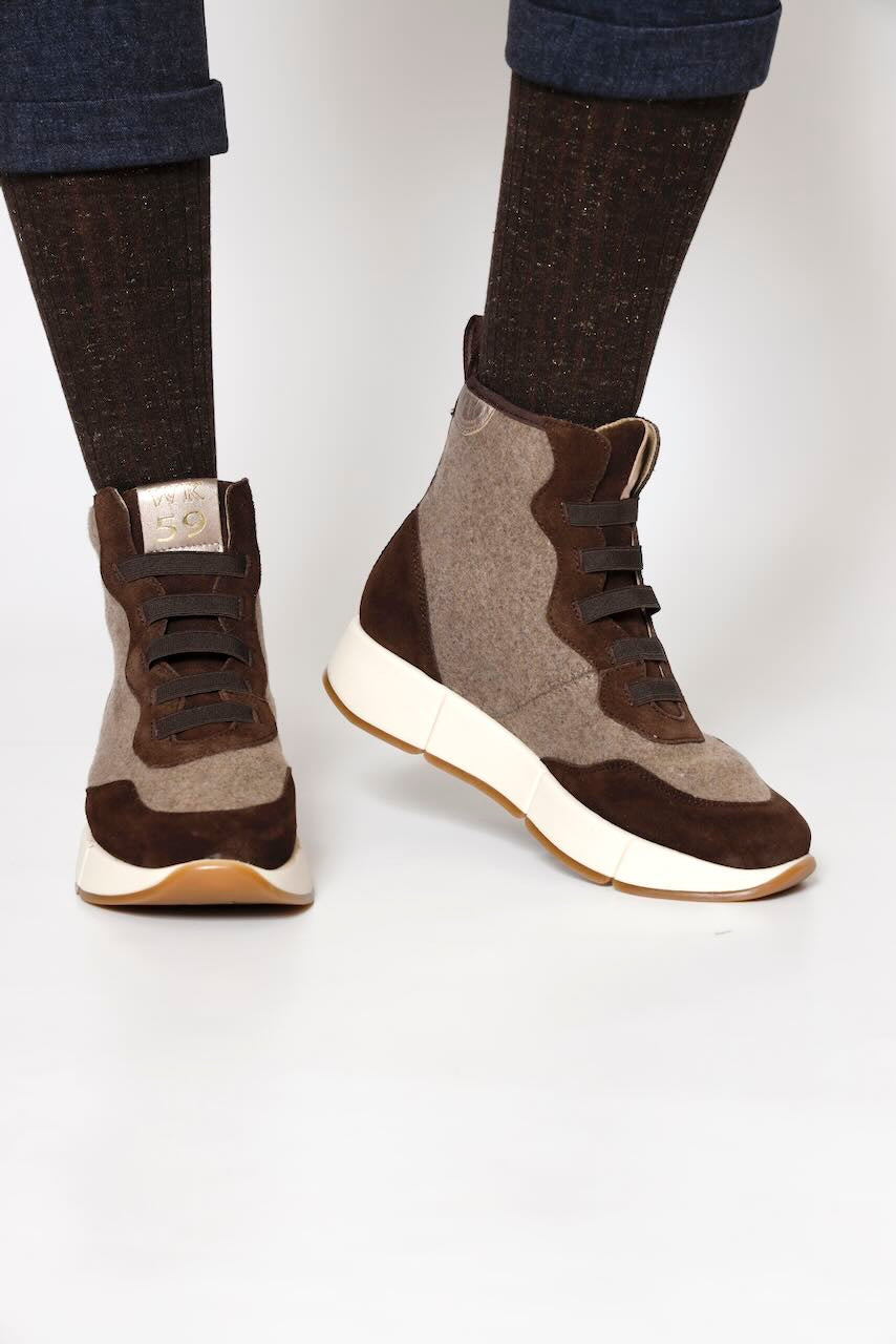 ZAPATILLA 27076-TAUPE