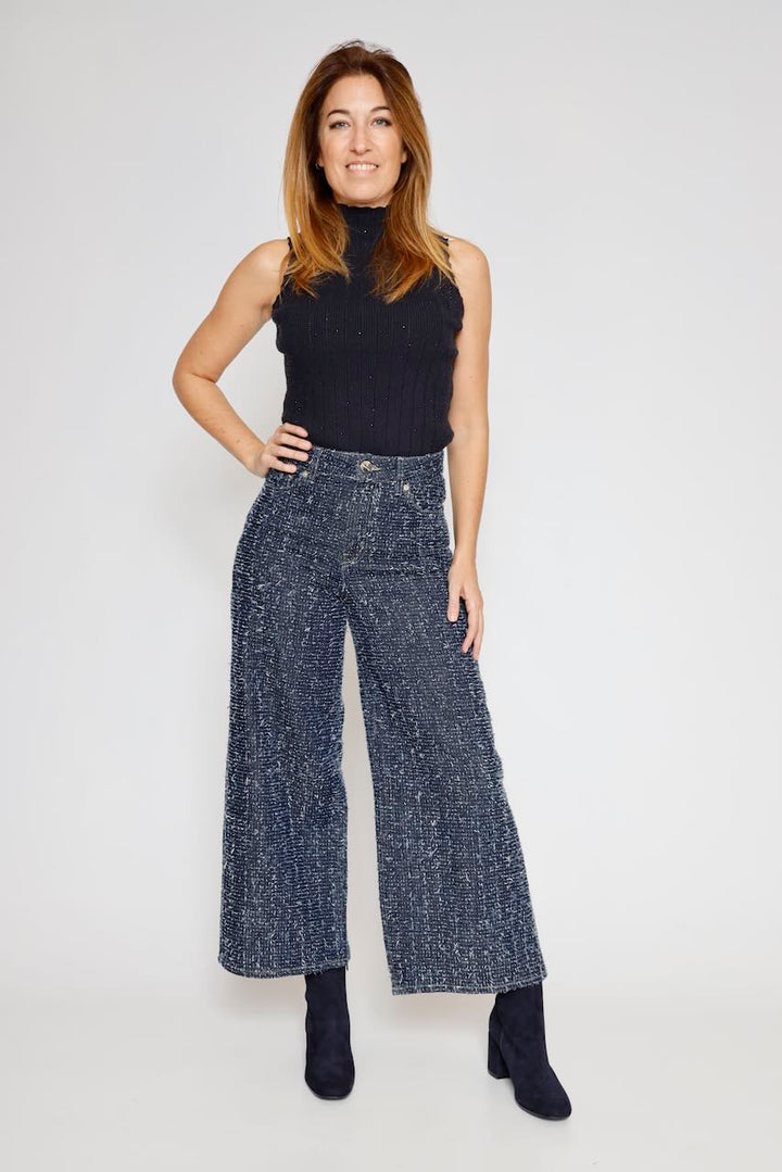 PANTALÓN WVB006D419F7-AZUL