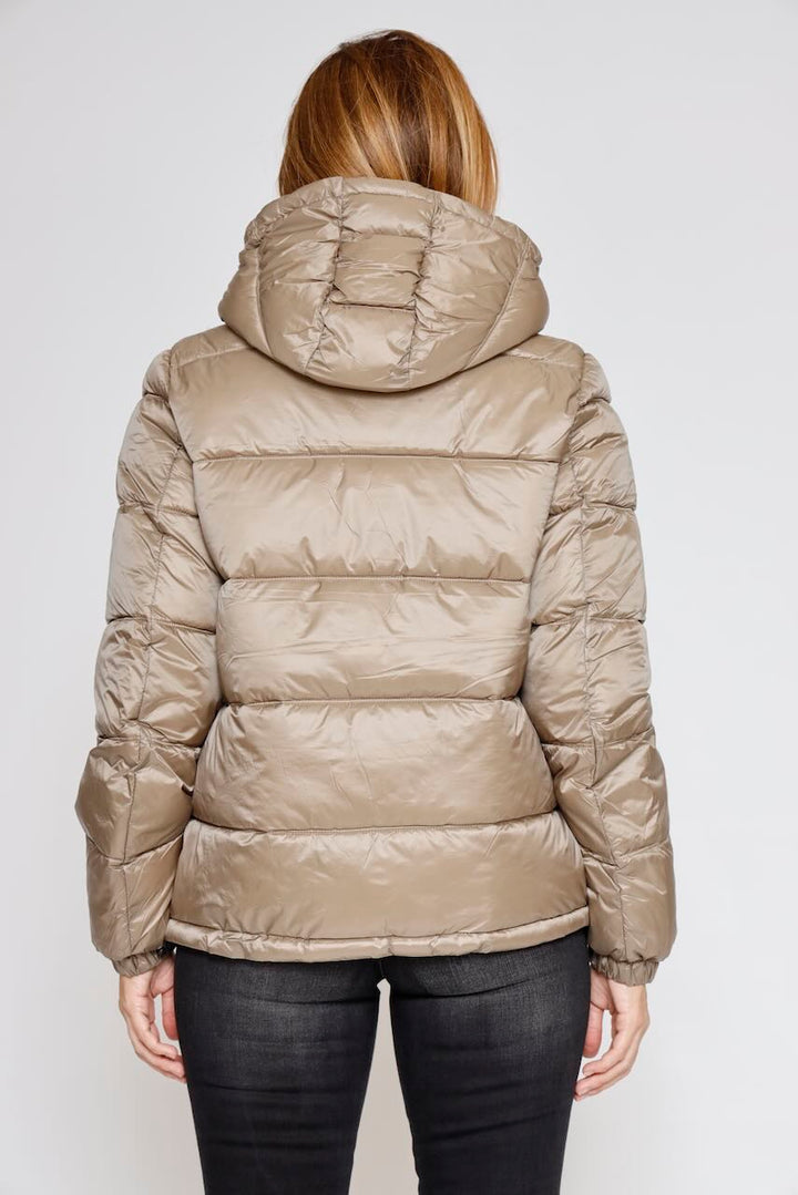 CHAQUETA ACOLCHADA M49491-BEIGE