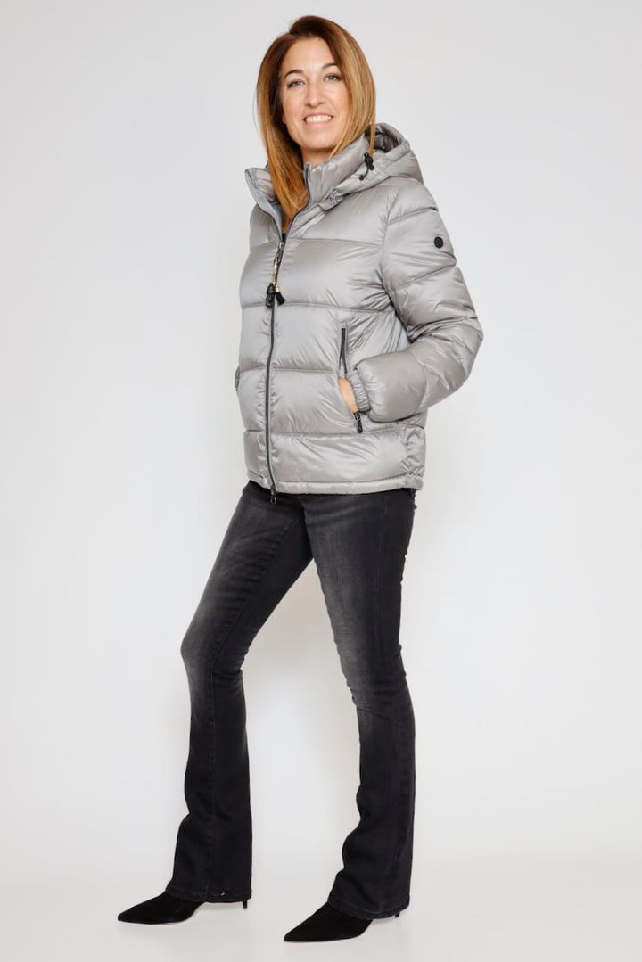CHAQUETA ACOLCHADA M49491-GRIS