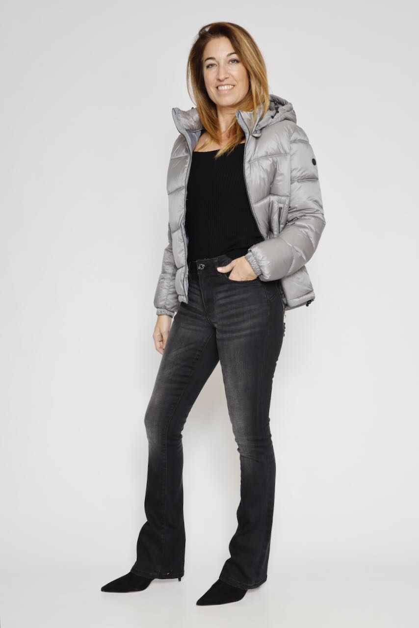 CHAQUETA ACOLCHADA M49491-GRIS