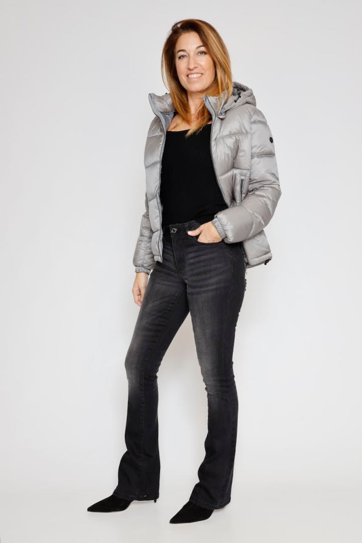 CHAQUETA ACOLCHADA M49491-GRIS