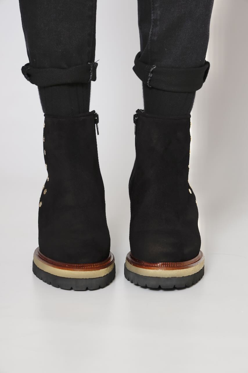 BOTÍN 550811-NEGRO