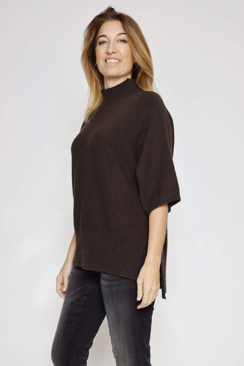 JERSEY MARRON M3025867-MARRON