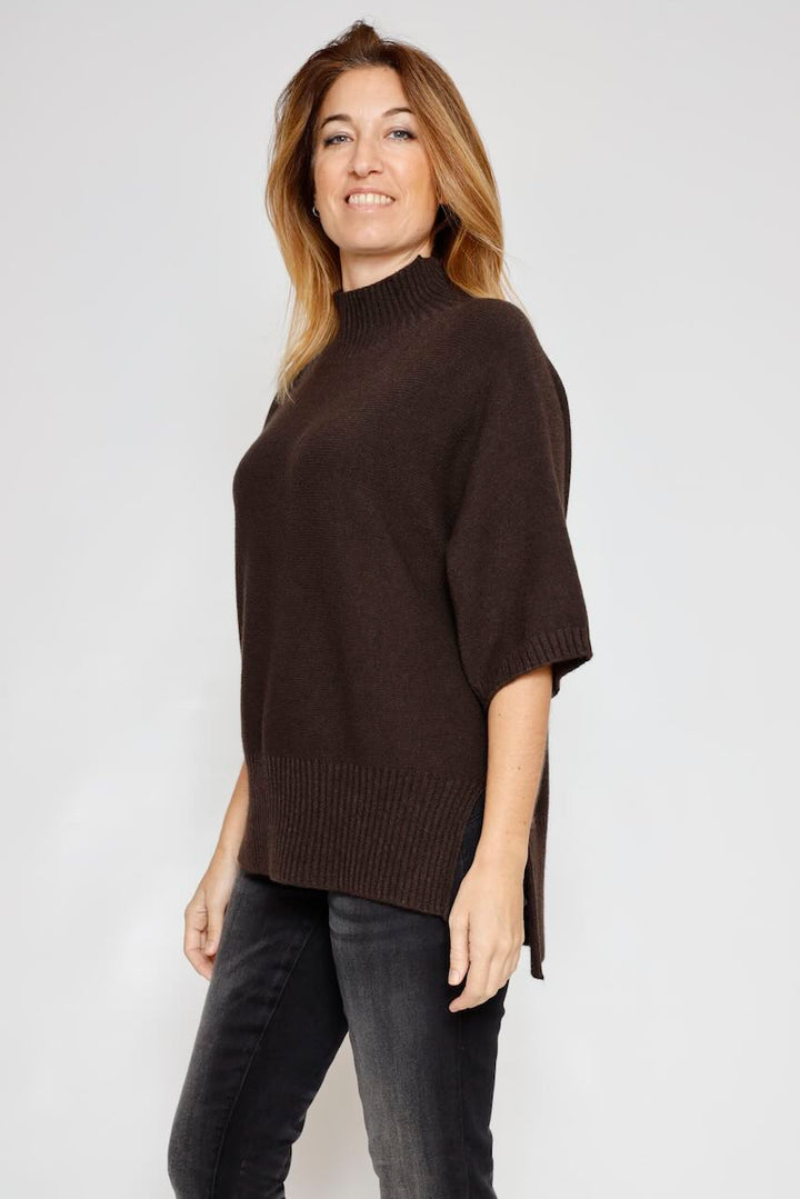 JERSEY MARRON M3025867-MARRON