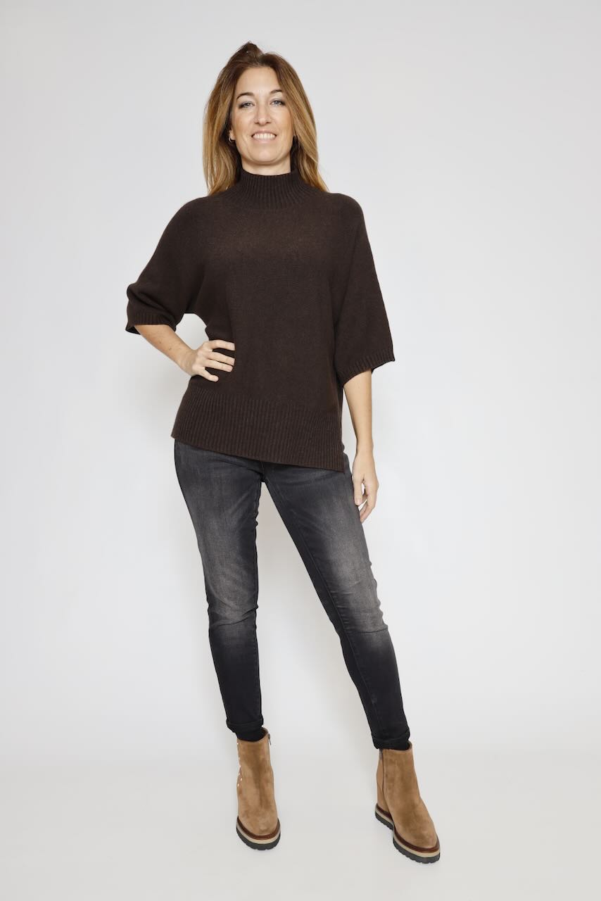 JERSEY MARRON M3025867-MARRON