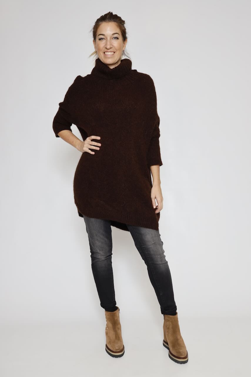 JERSEY M3025799-MARRON