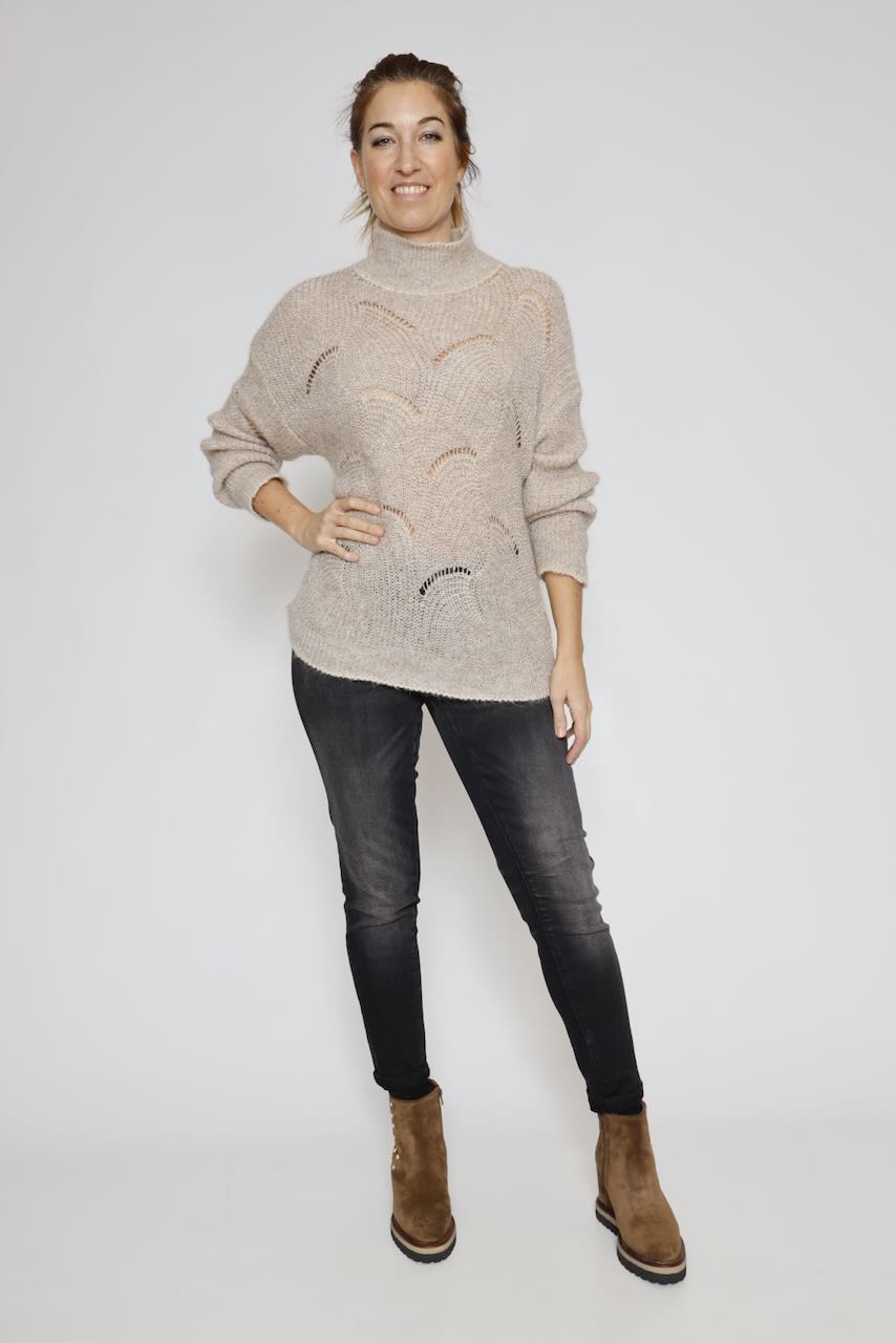 JERSEY BY09089-BEIGE