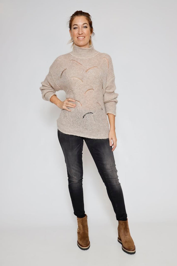 JERSEY BY09089-BEIGE