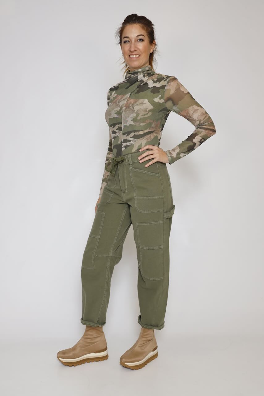 PANTALON PFMADIE-MILITAR