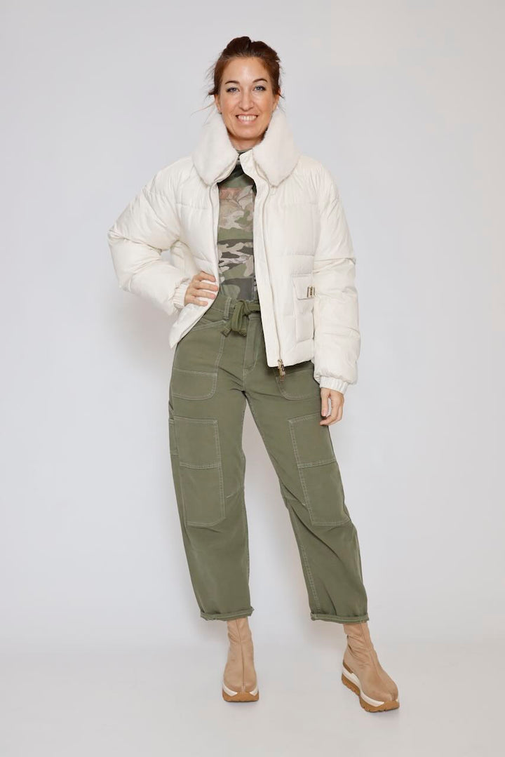 PANTALON PFMADIE-MILITAR