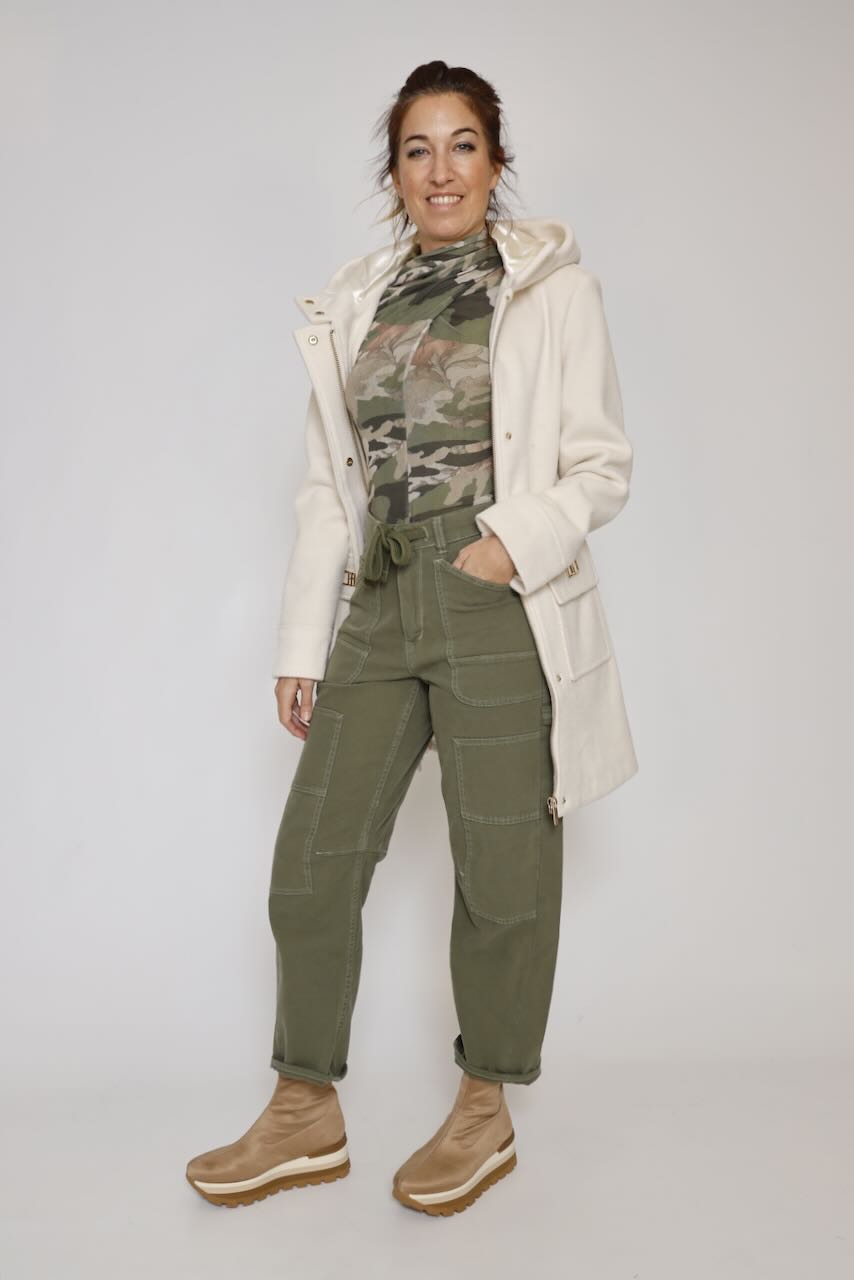 ABRIGO WC1007W57901-LATTE