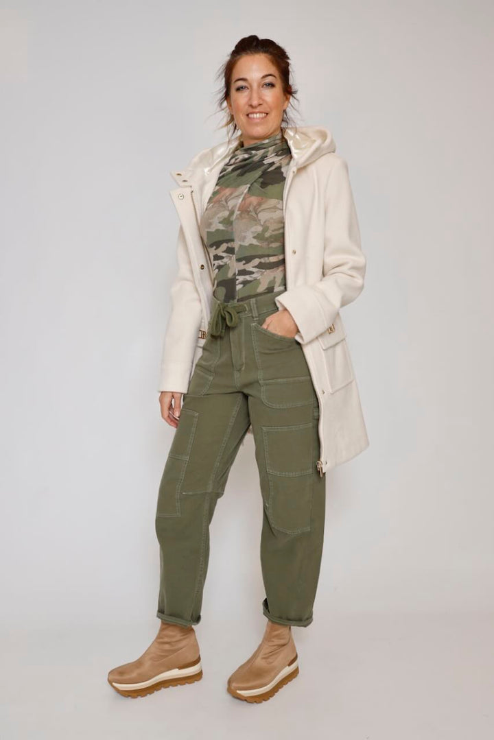 ABRIGO WC1007W57901-LATTE