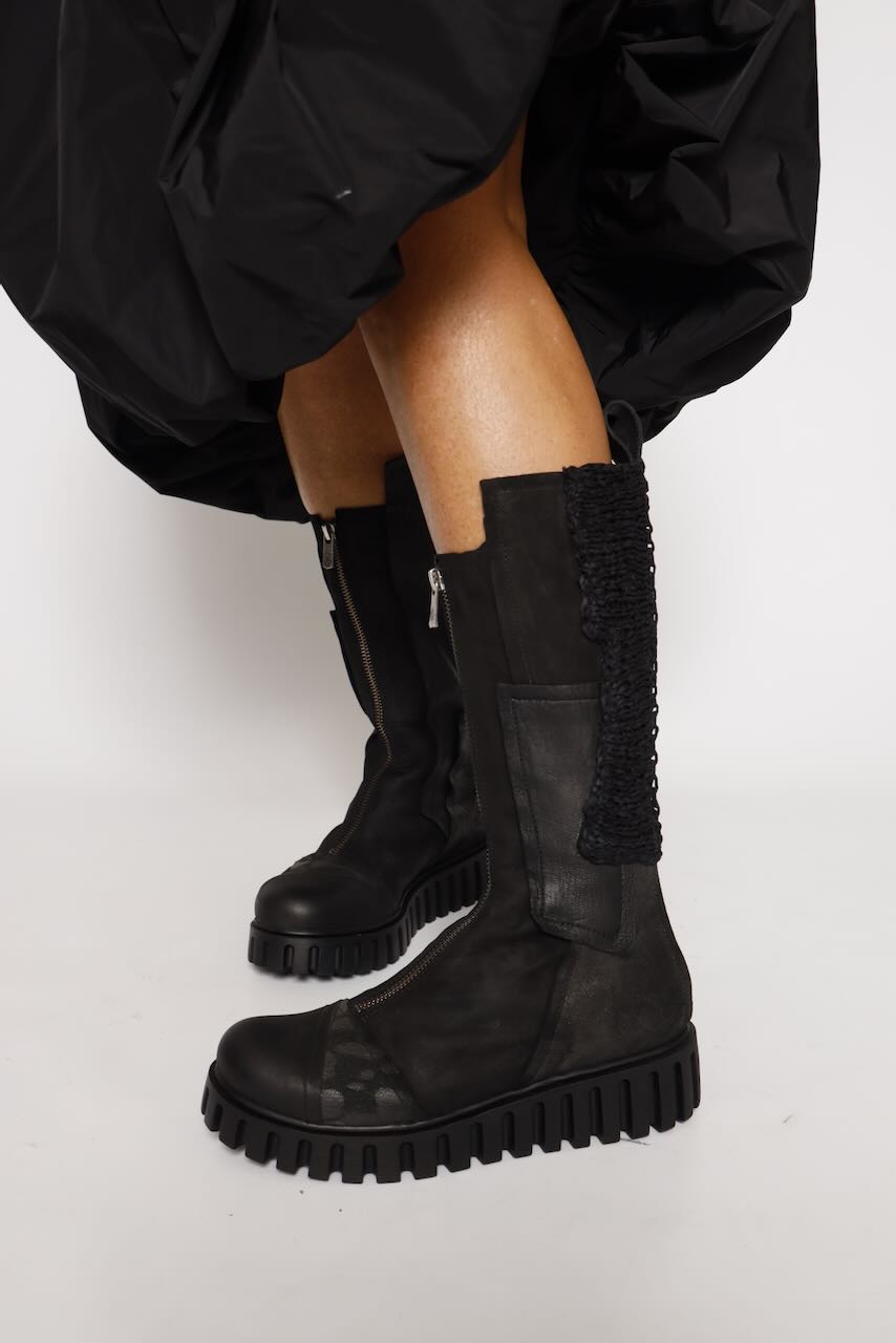 BOTA ALTA NEGRA LYSANDER