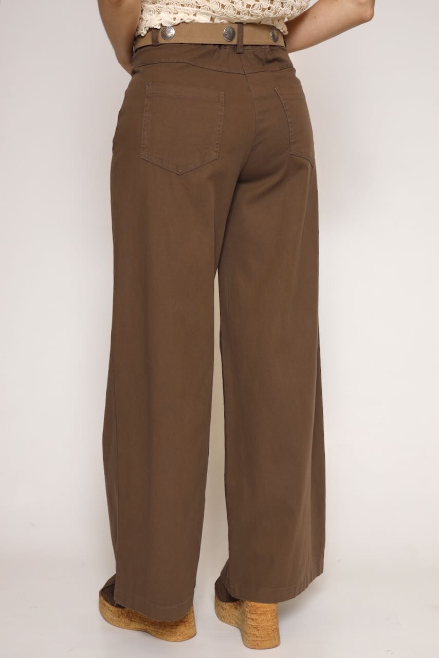 PANTALÓN P26AP210-MARRON