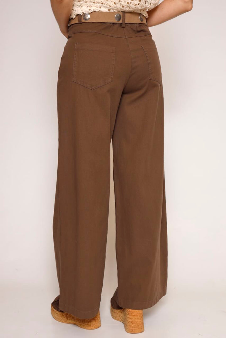 PANTALÓN P26AP210-MARRON