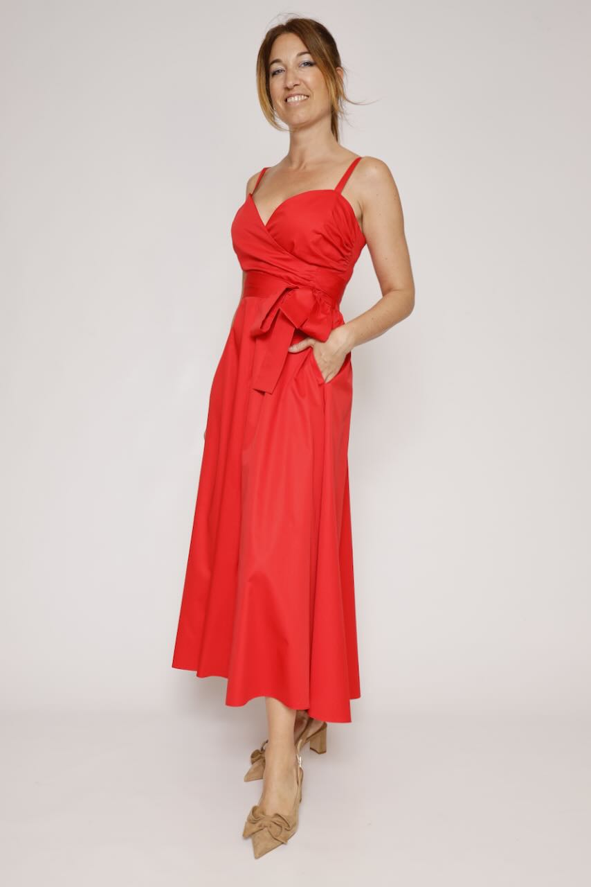VESTIDO 63-3341-ROJO