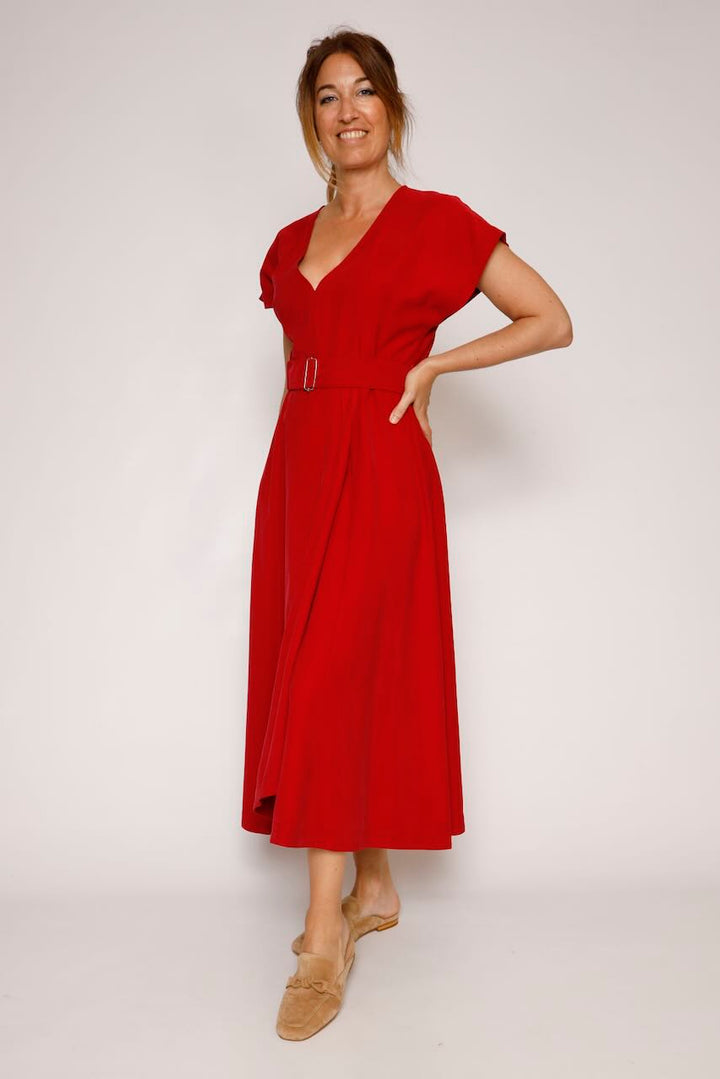 VESTIDO 63-3002-ROJO