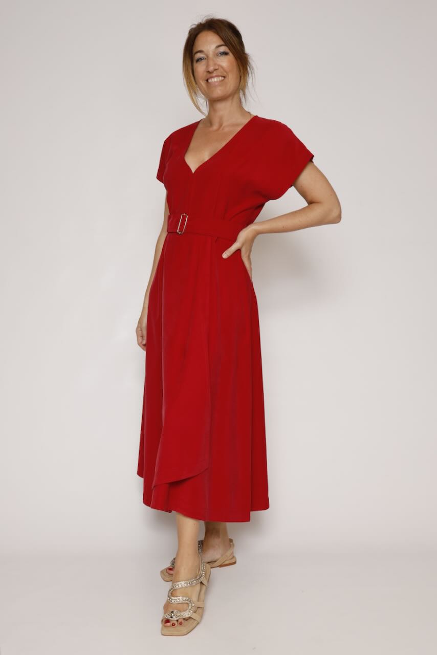 VESTIDO 63-3002-ROJO