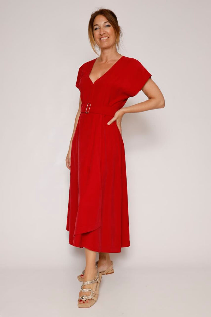 VESTIDO 63-3002-ROJO