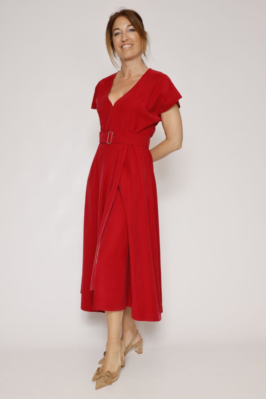 VESTIDO 63-3002-ROJO