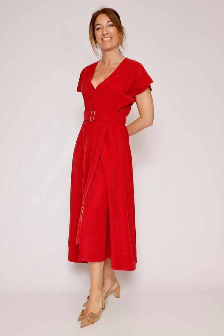 VESTIDO 63-3002-ROJO