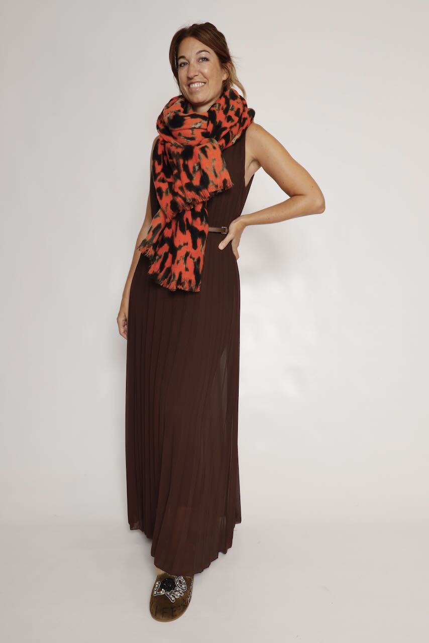 BUFANDA MALIN.7002512-NARANJA