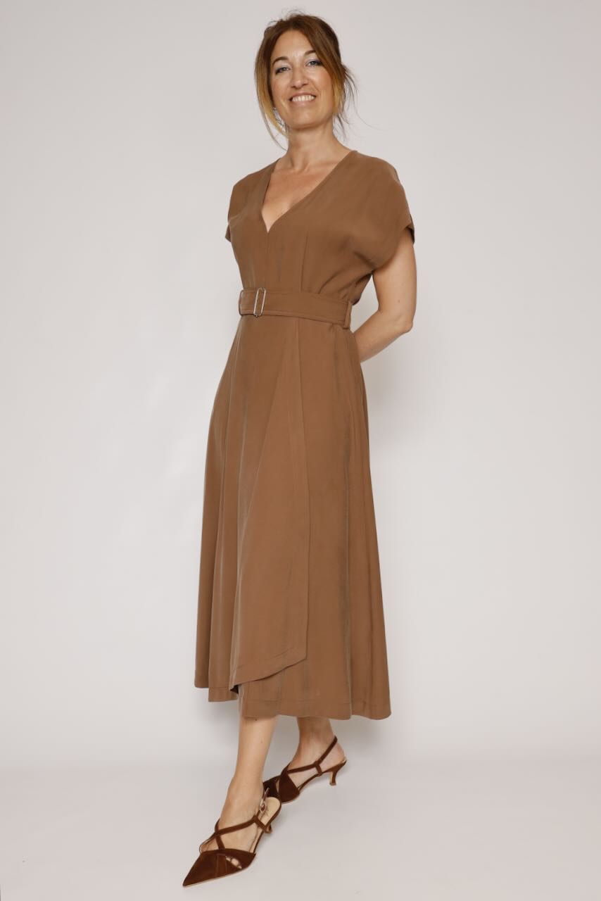 VESTIDO 63-3002-MARRON