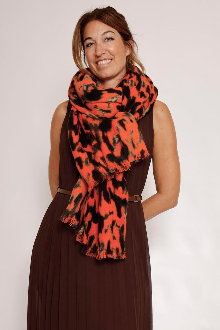 BUFANDA MALIN.7002512-NARANJA
