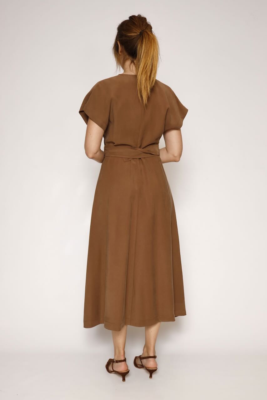 VESTIDO 63-3002-MARRON