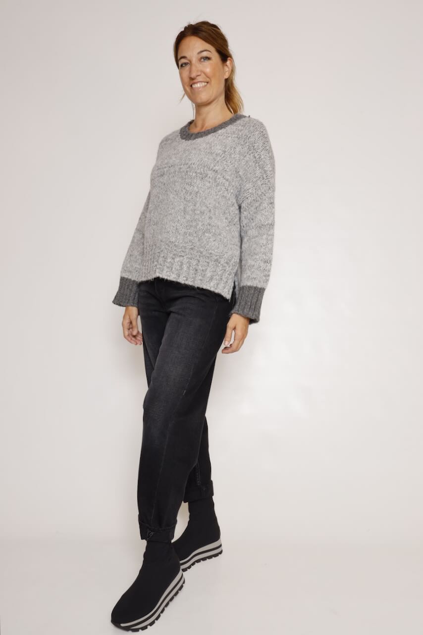 JERSEY PUNTO GRIS A26IT509