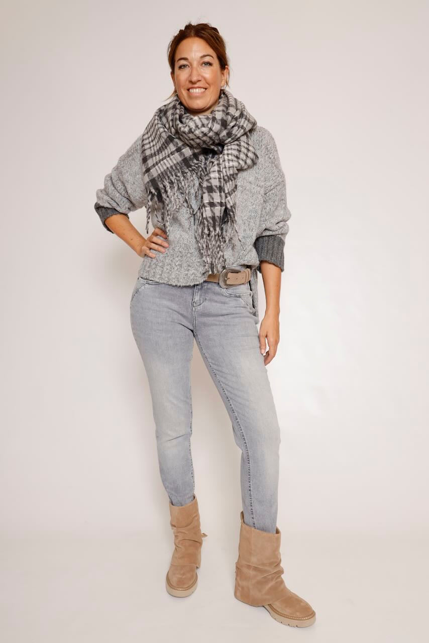 BUFANDA 9312RE-GRIS